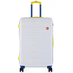 Валіза велика Semi Line T5842-3 ABS-пластик 28 дюймів 97.5 л Білий - мініатюра 1