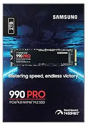 Накопичувач SSD NVME - Samsung 990 PRO 2 TB (MZ-V9P2T0BW) - мініатюра 5