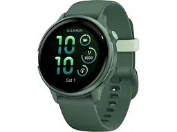 Смарт-годинник Garmin Vivoactive 6 Metallic Jasper Green with Jasper Green Band (010-02985-02)