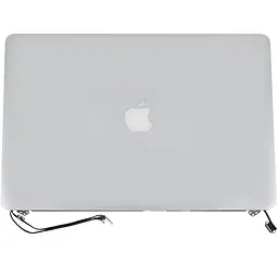 Кришка + Матриця в зборі для ноутбука Apple A1398 2015 (12 pin) Сріблястий 100% (AASP) - мініатюра 2
