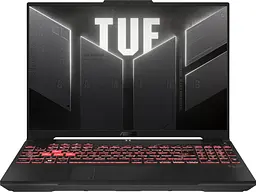 Ноутбук ASUS TUF Gaming A16 FA607NU-RL098 16 FHD IPS, AMD R5-7535HS, 16GB, F512GB, NVD4050-6, NoOS, Сірий (90NR0MU3-M005N0)