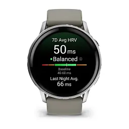 Смарт-годинник Garmin Venu 4 (45mm), Black w/ Silver + Gray, GPS смарт-годинник (010-03014-01) - мініатюра 6