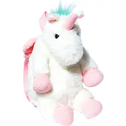 Дитячий плюшевий рюкзак Matalan Fluffy Unicorn