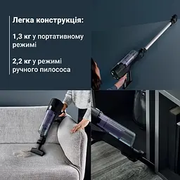 Пилосос Rowenta безпровідний X-PERT 5.80, 150 Вт чорний (RH5A31E0) - мініатюра 6