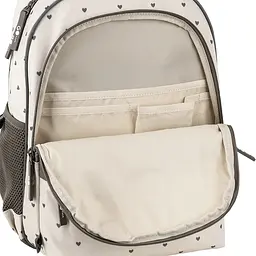 Рюкзак GoPack Education 182M Beige Polka Dots Бежевий (GO26-182M-3) - мініатюра 10