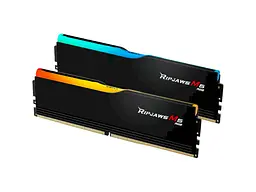 Пам'ять для настільних комп'ютерів G.Skill 32 GB (2x16GB) DDR5 6000 MHz Ripjaws M5 RGB (F5-6000J3636F16GX2-RM5RK) - мініатюра 2