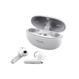 Навушники Trust TWS Yavi Earbuds BT 5.3 ENC SBC Mic Білий (25172_Trust) - мініатюра 4
