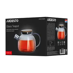 Заварник ARDESTO Graphite 1000 мл (AR3010BGR) - мініатюра 4