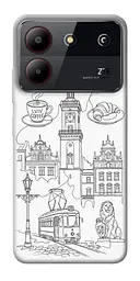 TPU чохол Demsky Lviv spirit для ZTE Blade A54 4G
