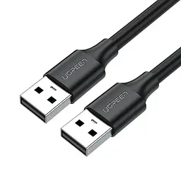Кабель UGREEN USB 2.0 A Male to A Male Cable 1.5m (черный)