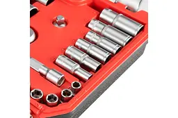 Набір інструментів Intertool RED 39 од., 3/8" (ET-9039) - мініатюра 5
