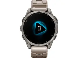 Спортивний годинник Garmin Fenix 8 47mm AMOLED Sapphire Titanium with Vented Titanium Bracelet (010-02904-40) - мініатюра 9