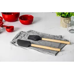 Лопатка для тіста KitchenAid Classic 33.6 см чорний (KQG637OHOBE) - мініатюра 4