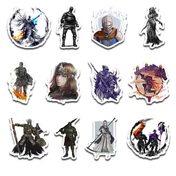 Стікерпак GeekLand Dark Souls 45 штук (SP DS 01) - мініатюра 2