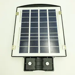 Ліхтар вуличний акумуляторний світильник 10000mAh з пультом на сонячній батареї LED Solar Street Light 45W UKC 7141 - мініатюра 14