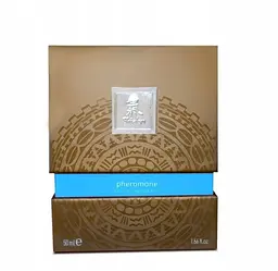 Парфуми з феромонами чоловічі Shiatsu Pheromone Fragrance men lightblue 50 ml - мініатюра 3