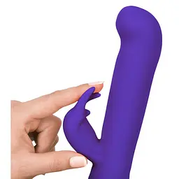 Вібратор-кролик Vibe Couture Rabbit Gesture 22 см фіолетовий - мініатюра 4