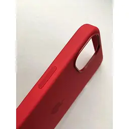Оригінальний силіконовий чохол Apple Silicone Case MagSafe для iPhone 13 Red MM2C3ZE/A - мініатюра 6
