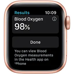 Годинник Apple Watch Series 6 GPS, 40mm, Gold, спортивний ремінець кольору «рожевий пісок» (Grade C) Seller Refurbished - мініатюра 3