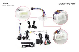 Штатна автомагнітола EasyGo M9-3-32-TR4 Toyota RAV4 2006-2012 - мініатюра 5