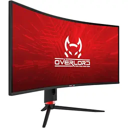 Монітор 34" QUBE Overlord C34UQ180H Curved UWQHD VA 180Hz (C34UQ180H) - мініатюра 2
