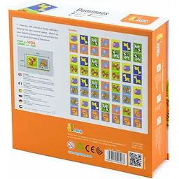 Доміно Viga Toys Звірята (51307) - мініатюра 3