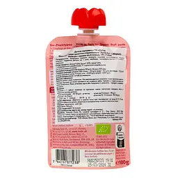 Пюре Holle Apple Ant, з яблуком, бананом та грушею, 100 г - мініатюра 2