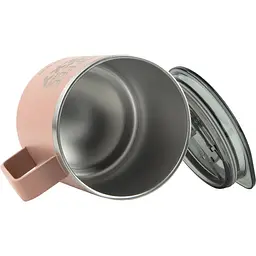 Термокружка Kite Coffee makes me sexy 400 мл пудрова (K22-379-03-2) - мініатюра 3