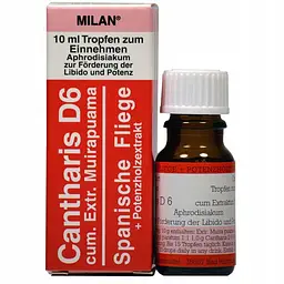 Краплі Cantharis D6 любовний напій для Вашої жінки, 10 мл Delta 7117029000; 90-002907 22902 - мініатюра 1