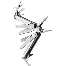 Мультиінструмент Leatherman Wave plus синтетичний чохол Silver - мініатюра 2