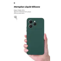Чохол до мобільного телефона Armorstandart ICON Tecno Spark 40 4G Camera cover Dark Green (ARM87936) - мініатюра 7