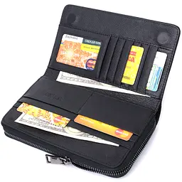Чоловічий шкіряний гаманець ST Leather 20х11х3 см acs0029388 - мініатюра 7