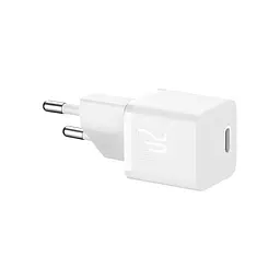 Зарядний пристрій Baseus GaN5 швидке заряджання USB-C 20 Вт білий (CCGN050102) - мініатюра 5