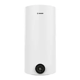 Водонагрівач електричний BOSCH круглий Tronic 4000T 100л 2кВт сухий тен вертикальний монтаж B білий (7736507578)