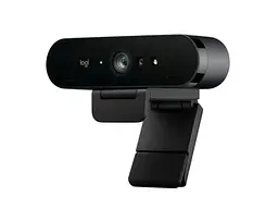 Вебкамера Logitech Brio 4K Ultra HD (960-001723) чорна - мініатюра 3