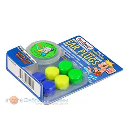 Плаваючі силіконові беруші для дітей Putty Buddies 3 пари (974-02)