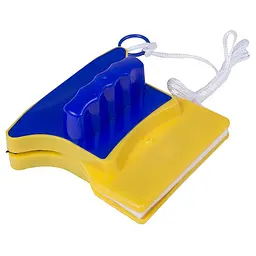 Двостороння щітка для миття вікон Double Side Glass Cleaner - 12 див., магнітний скребок (ST) - мініатюра 2