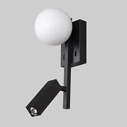 Настінний світильник MJ-Light GLOBE READ 3200K BK 15009 - мініатюра 3