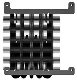 Кулер для процесорів ID-Cooling IS-50X V3, алюміній, 1x120 мм, PWM, для Intel 115x/1200, AMD AM4/AM5, до 130 Вт, гідродинамічний підшипник - мініатюра 2