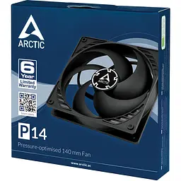 Вентилятор Arctic P14 Чорний (ACFAN00123A) - мініатюра 5