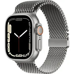 Ремінець DK New Milanese Loop для Apple Watch 42/44/45/46/49mm Silver [130966]
