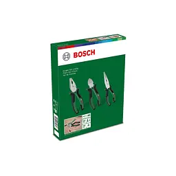Плоскогубці Bosch набір 3 шт, комбіновані, подовжені, бокорізи (1.600.A02.C0S) - мініатюра 9