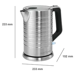 Електрочайник металевий PROFI COOK PC-WKS 1119 - мініатюра 2