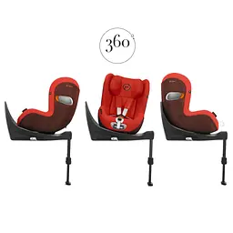 Автокрісло Cybex Sirona Zi i-Size Plus Autumn Gold burnt red (520003791) - мініатюра 6