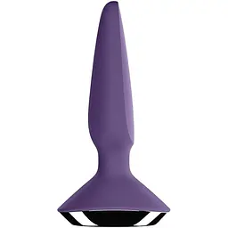 Анальна смарт-вібропробка Satisfyer Plug-ilicious 1 Purple - мініатюра 2