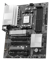 Материнська плата AM5 MSI PRO B840-P WIFI, B840, 4xDDR5, Int.Video (CPU), 4xSATA3, 2xM.2, 1xPCI-E 4.0x16, 4xPCI-E 3.0x16, ALC895, Real 2 5.4, 7xUSB 3.2/8xUSB 2.0, HDMI, ATX - мініатюра 4