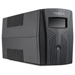Пристрій безперебійного живлення Vinga LCD 600VA plastic case with USB (VPC-600PU) - мініатюра 6