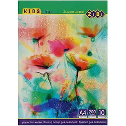 Папір для акварелі ZiBi Kids line 10 аркушів (ZB.1980) - мініатюра 2