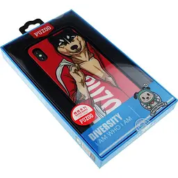 Чохол-накладка PUZOO Glass Printing with TPU Yuppie iPhone X Red Du - мініатюра 2
