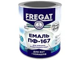 Емаль алкідна ПФ-167 FREGAT сірий 0.9кг